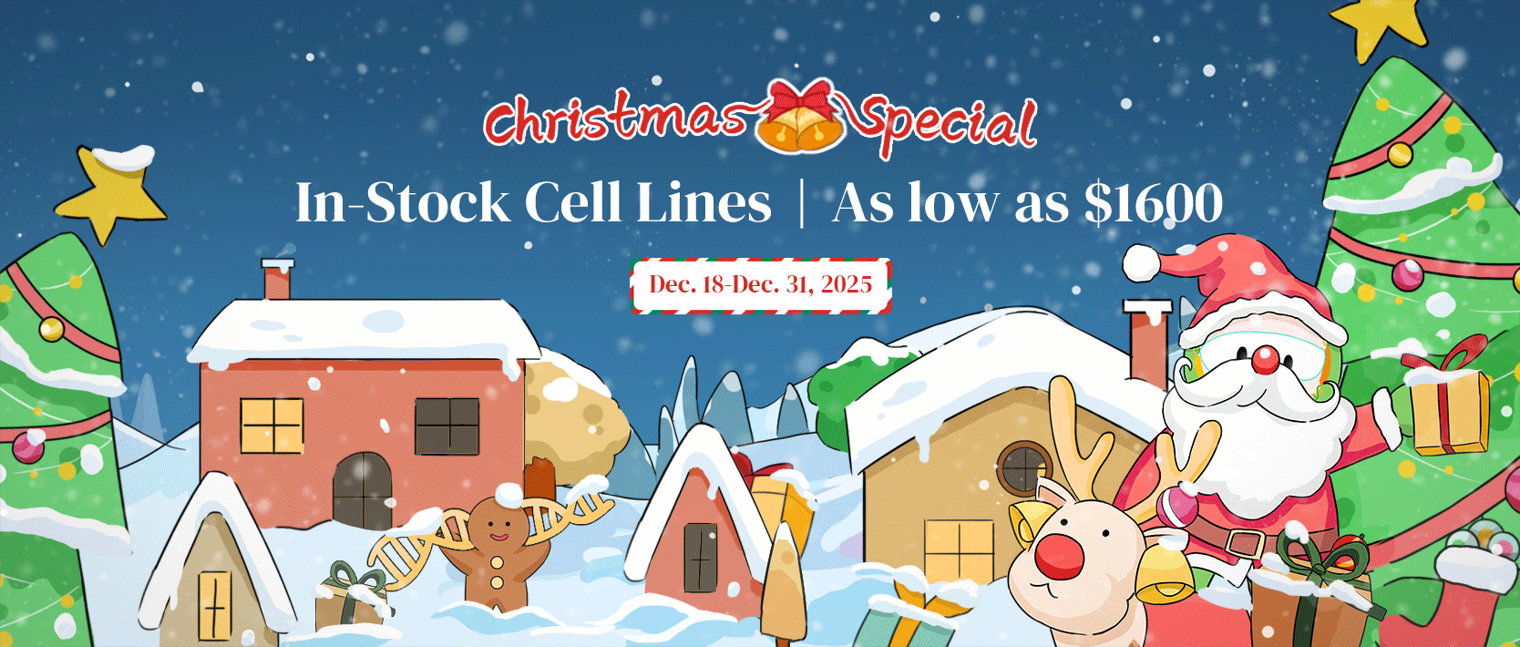 Christmas Special! Cell Lines Flash Stock
