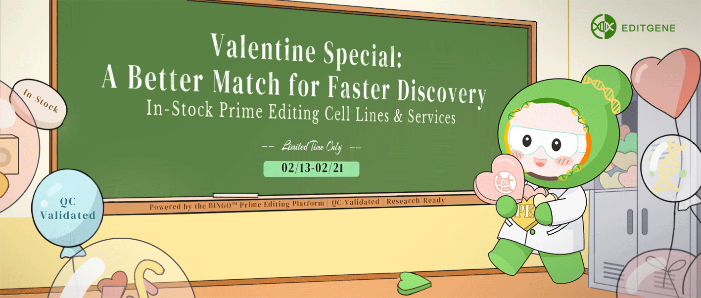 In-stock Prime Editing cell lines